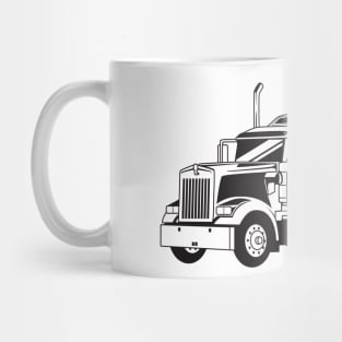 Semi Truck Mug